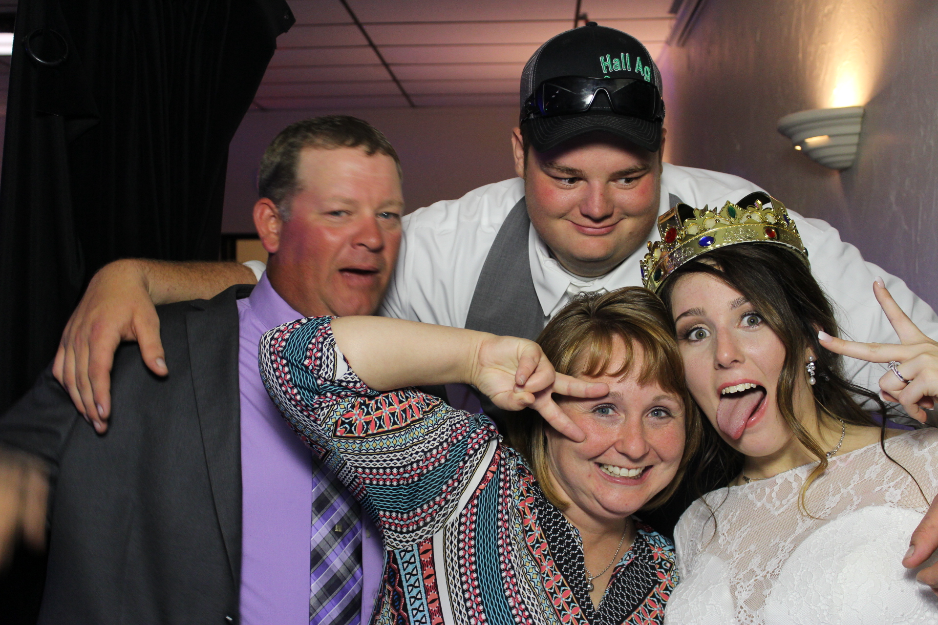 Michala Binkly & Nathan Hall Wedding Reception | View more photos from the event at gallery.photoboothcincy.com/u/PhotoBoothCincy/Michala-Binkly-Nathan-Hall-Wedding-Reception